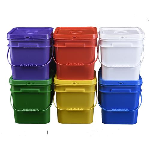 加厚方形桶 大号塑料桶 食品级塑料方桶 乳胶漆包装桶 涂料桶厂家